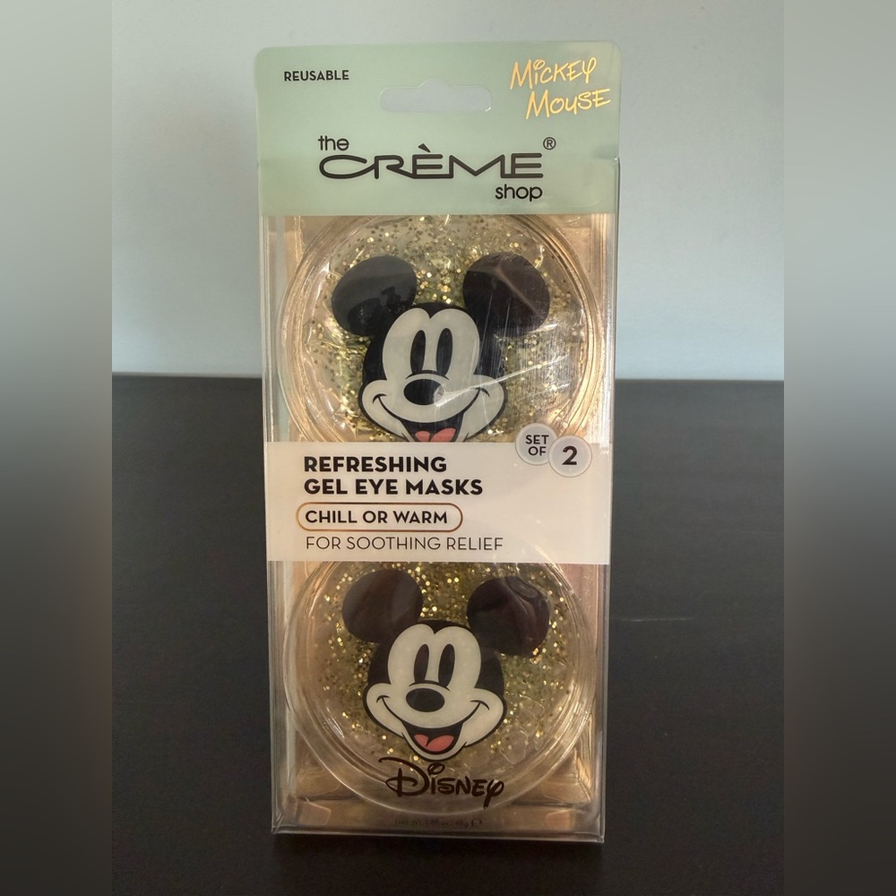 The Creme Shop x Disney Mickey Mouse: Gel Eye Masks, NEW